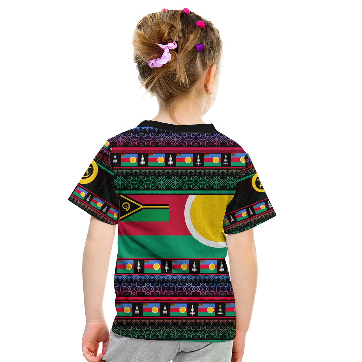 Shefa Province T Shirt Kid Of Vanuatu Christmas LT6 - Polynesian Pride