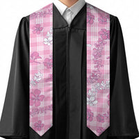 Alaka Aloha Hawaii Graduation Stole Plumeria Lei With Palaka Motif - Polynesian Pride