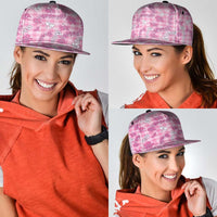 Alaka Aloha Hawaii Snapback Cap Plumeria Lei With Palaka Motif - Polynesian Pride