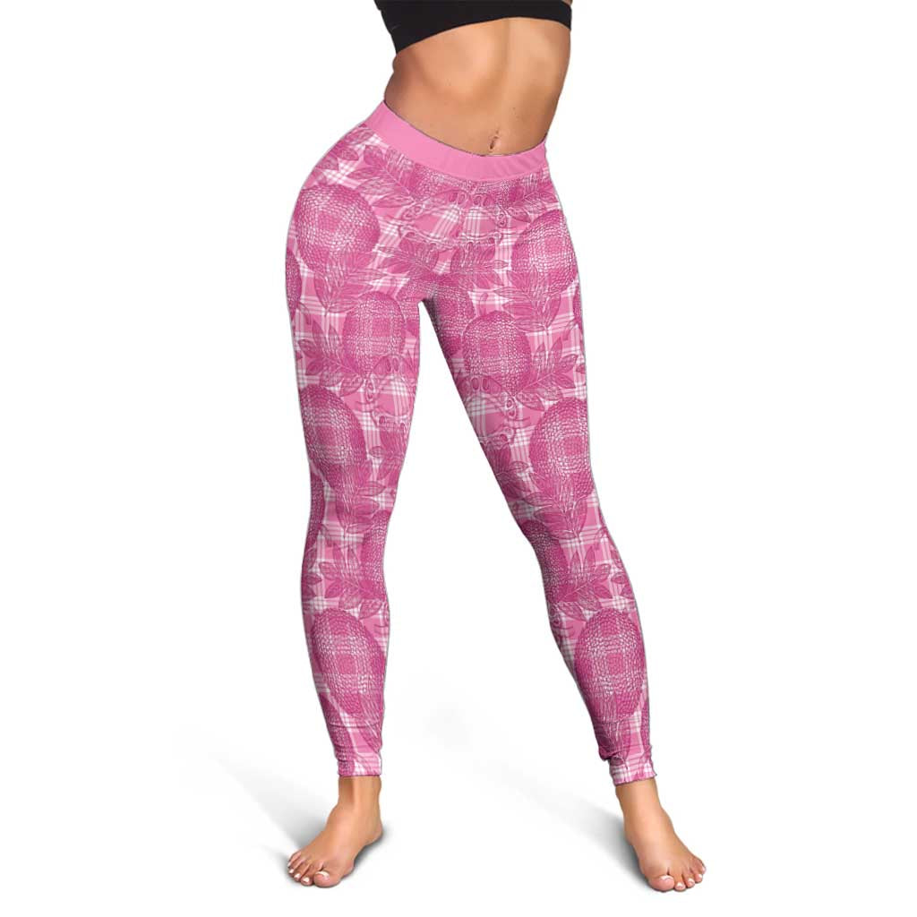 Alaka Hawaii Breadfruit Palaka Motifs Leggings