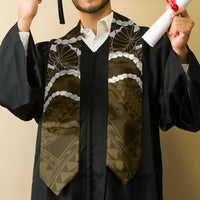 Aloha Hawaii Kalo Pikake Lei Graduation Stole Chest Tattoo Gold Hawaiian Pattern LT14