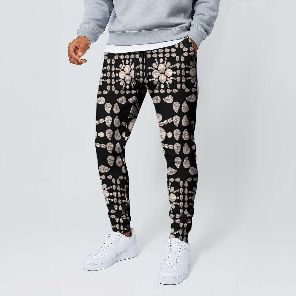 Aloha Hawaii Shell Quilt Jogger Pants Seamless Style - Polynesian Pride