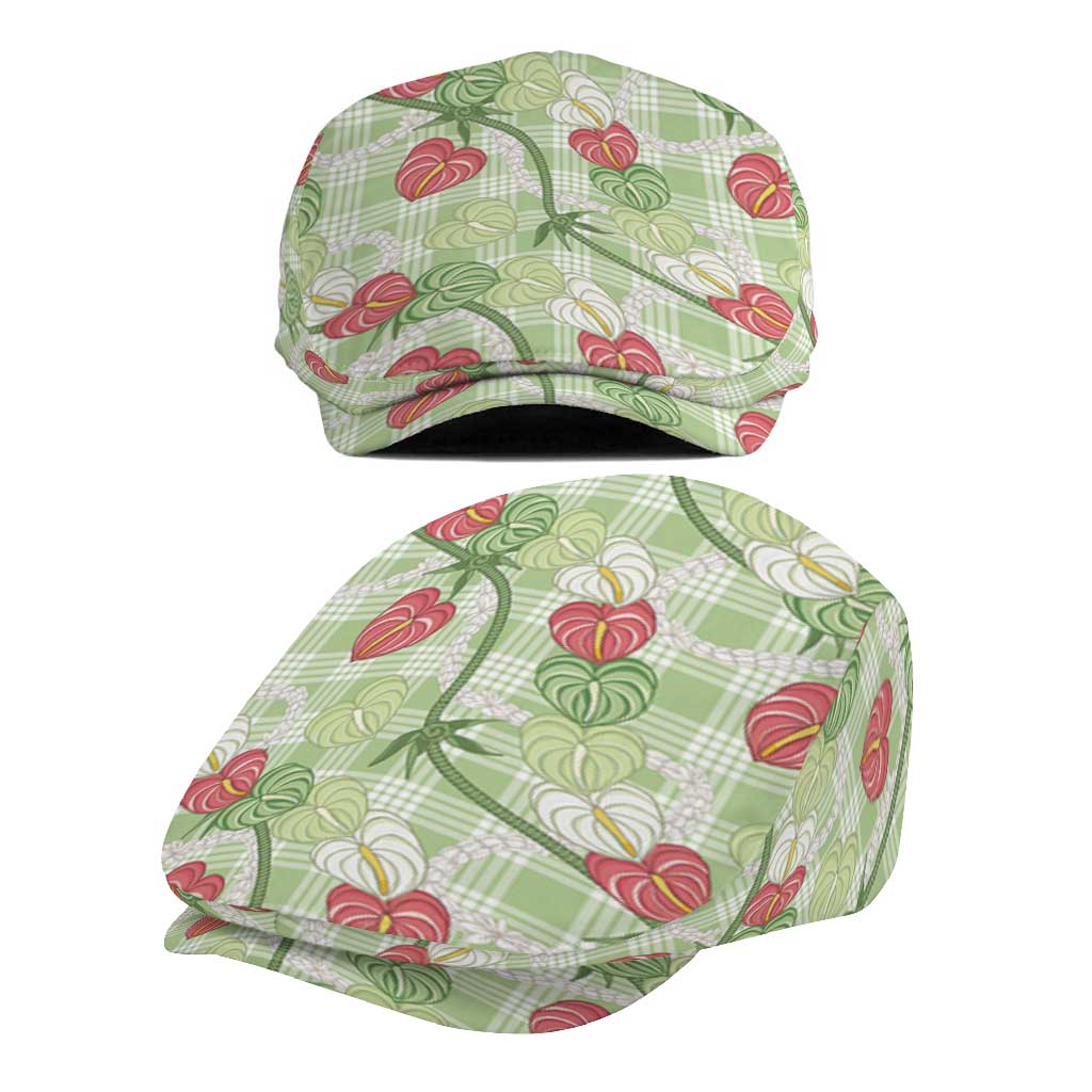 Anthurium Pikake Ti Leaf Palaka Jeff Hat Green Version