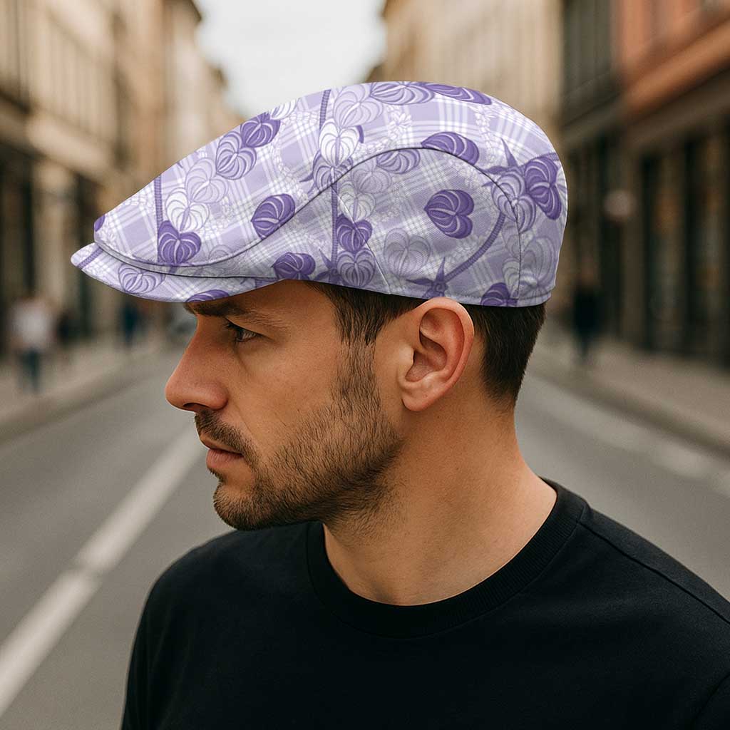 Anthurium Pikake Ti Leaf Palaka Jeff Hat Purple Version