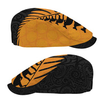 Australia New Zealand Rugby Jeff Hat Gold Aboriginal Wallabies and Maori Black Fern - Polynesian Pride