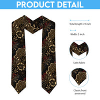Batik Sekar Jagad Graduation Stole Indonesian Traditional Pattern