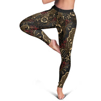 Batik Sekar Jagad Leggings Indonesian Traditional Pattern