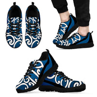 Blue Maori Koru New Zealand Sneakers