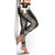 Brown Taniko Aotearoa Leggings Niho Taniwha Mix Poutama LT14