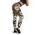 Bula Fiji Masi Leggings Tapa Tropical Hibiscus Half Stylized - Polynesian Pride