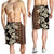 Bula Fiji Masi Shorts for Men Tapa Tropical Hibiscus Half Stylized - Polynesian Pride