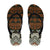 Bula Fiji Tapa Flip Flops Fijian Masi Vintage Vibes - Polynesian Pride