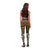 Bula Fiji Tapa Leggings Fijian Masi Vintage Vibes - Polynesian Pride
