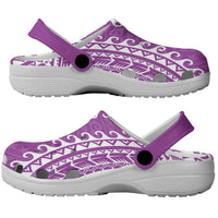 Cook Islands Mangaia Clogs Shoes Polynesian Tribal Tattoo