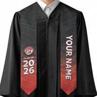 Custom American Samoa Graduation Stole Fagaitua High School Polynesian Pattern