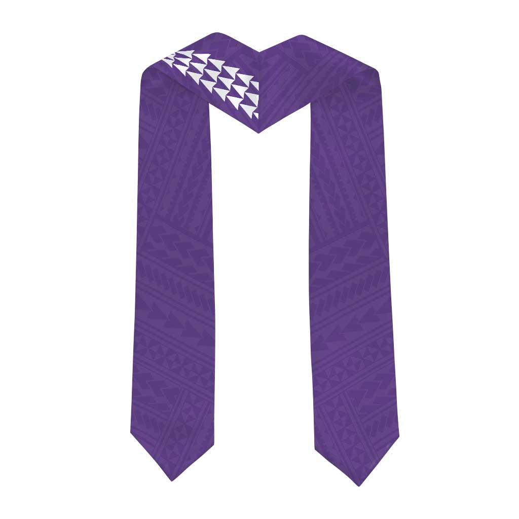 Custom Hawaii Pearl City High School Graduation Stole Kakau Pattern