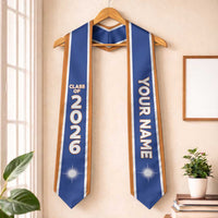 Custom Marshall Islands Graduation Stole Flag Style