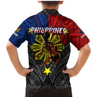 Philippines Half Sleeve Tattoo Family Matching Mermaid Dress and Hawaiian Shirt Pinoy Filipinos Sun DT02 - Polynesian Pride
