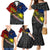 Philippines Half Sleeve Tattoo Family Matching Mermaid Dress and Hawaiian Shirt Pinoy Filipinos Sun DT02 - Polynesian Pride