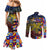 Pinoy Philippines Couples Matching Mermaid Dress and Long Sleeve Button Shirt Filipino Tattoo Art Style DT02 - Polynesian Pride