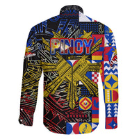 Pinoy Philippines Family Matching Mermaid Dress and Hawaiian Shirt Filipino Tattoo Art Style DT02 - Polynesian Pride