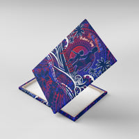 Father's Day Samoa Canvas Wall Art Special Dad Polynesia Paradise
