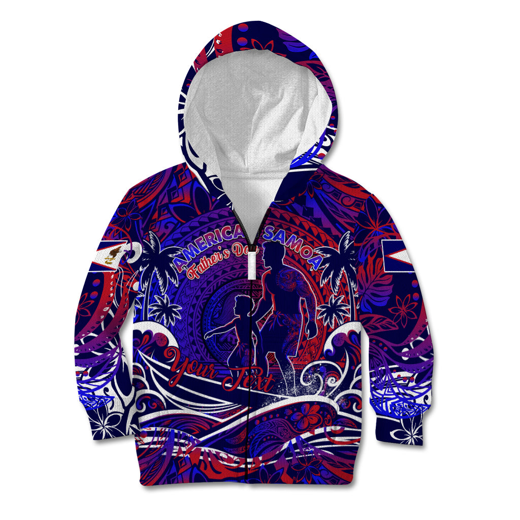 Father's Day American Samoa Kid Hoodie Special Dad Polynesia Paradise