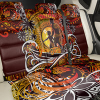 Father's Day Tonga Back Car Seat Cover Special Dad Polynesia Paradise