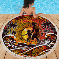 Father's Day Tonga Beach Blanket Special Dad Polynesia Paradise