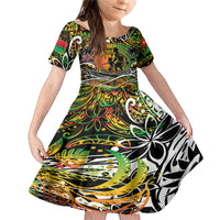 Father's Day Vanuatu Family Matching Mermaid Dress and Hawaiian Shirt Special Dad Polynesia Paradise