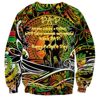 Father's Day Vanuatu Sweatshirt Special Dad Polynesia Paradise