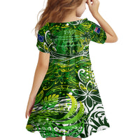 Father's Day Cook Islands Family Matching Long Sleeve Bodycon Dress and Hawaiian Shirt Special Dad Polynesia Paradise DT02 - Polynesian Pride