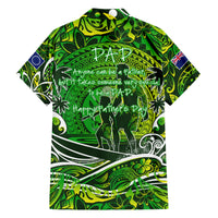 Father's Day Cook Islands Family Matching Short Sleeve Bodycon Dress and Hawaiian Shirt Special Dad Polynesia Paradise DT02 - Polynesian Pride