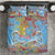 Father's Day Fiji Bedding Set Special Dad Polynesia Paradise