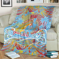 Father's Day Fiji Blanket Special Dad Polynesia Paradise