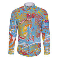 Father's Day Fiji Family Matching Puletasi and Hawaiian Shirt Special Dad Polynesia Paradise