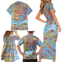 Father's Day Fiji Family Matching Short Sleeve Bodycon Dress and Hawaiian Shirt Special Dad Polynesia Paradise DT02 - Polynesian Pride