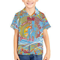 Father's Day Fiji Hawaiian Shirt Special Dad Polynesia Paradise