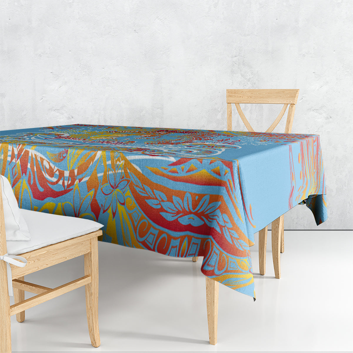Father's Day Fiji Tablecloth Special Dad Polynesia Paradise