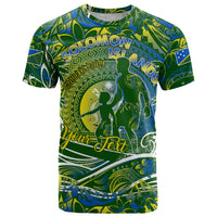 Father's Day Solomon Islands T Shirt Special Dad Polynesia Paradise