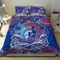 Father's Day Guam Bedding Set Special Dad Polynesia Paradise