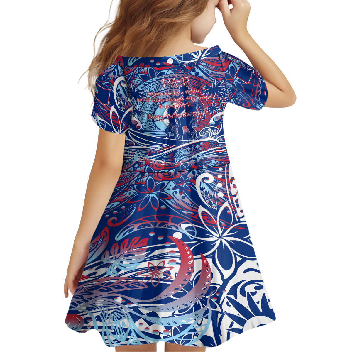 Father's Day Guam Family Matching Tank Maxi Dress and Hawaiian Shirt Special Dad Polynesia Paradise