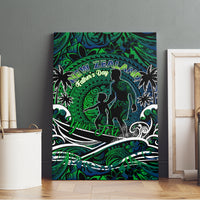 Father's Day New Zealand Canvas Wall Art Special Dad Polynesia Paradise