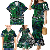 Father's Day New Zealand Family Matching Mermaid Dress and Hawaiian Shirt Special Dad Polynesia Paradise DT02 - Polynesian Pride