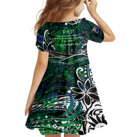 Father's Day New Zealand Family Matching Summer Maxi Dress and Hawaiian Shirt Special Dad Polynesia Paradise DT02 - Polynesian Pride