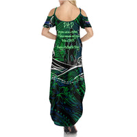 Father's Day New Zealand Family Matching Summer Maxi Dress and Hawaiian Shirt Special Dad Polynesia Paradise DT02 - Polynesian Pride