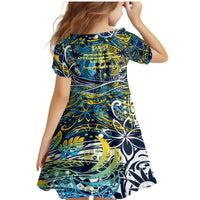Father's Day Tokelau Family Matching Mermaid Dress and Hawaiian Shirt Special Dad Polynesia Paradise DT02 - Polynesian Pride