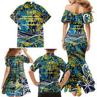 Father's Day Tokelau Family Matching Mermaid Dress and Hawaiian Shirt Special Dad Polynesia Paradise DT02 - Polynesian Pride