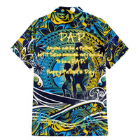 Father's Day Tokelau Family Matching Mermaid Dress and Hawaiian Shirt Special Dad Polynesia Paradise DT02 - Polynesian Pride
