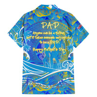 Father's Day Tuvalu Family Matching Mermaid Dress and Hawaiian Shirt Special Dad Polynesia Paradise